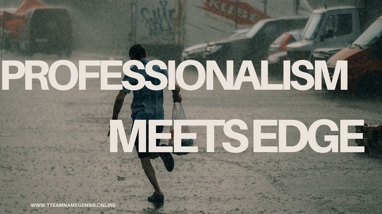 Professionalism Meets Edge