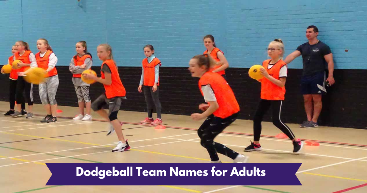 Dodgeball Team Names for Adults