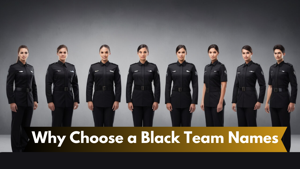 Why Choose a Black Team Names