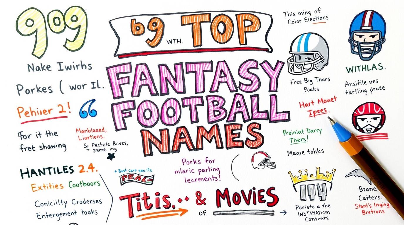 99 Top Fantasy Football Names Inspired by TV & Movies